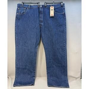 Levi's 501 Jeans Men's 52x34 Dark Blue Selvage 501XX Big and Tall NWT